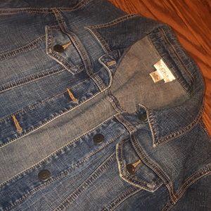 Half sleeve Ann Taylor LOFT Jean jacket